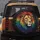 Lion Head Rainbow Mane Black Background - Wildlife Lover Gift Spare Tire Cover - 5