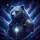 Majestic Cosmic Bear Constellation Golden Filigree Celestial Nebulae - Space Lover Gift for Stargazers Spare Tire Cover - 6