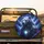 Majestic Cosmic Bear Constellation Golden Filigree Celestial Nebulae - Space Lover Gift for Stargazers Spare Tire Cover - 2