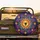 Bohemian Golden Sun Face Crescent Moons Stars Mystical Celestial Home Decor Gift Spare Tire Cover - 2