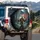Bigfoot American Flag Peace Sign - Forest Adventure Gear Gift Spare Tire Cover - 3