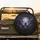 Shaggy Furry Skull Purple Eyes Mystical Symbols Dark Energy - Home Decor Gift Spare Tire Cover - 2