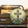 Ornate Christian Cross Stained Glass Flowers - Faith Decor Gift Spare Tire Cover - 2