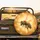 Honey Bee Golden Bokeh Sunlit Pollen - Wildlife Lover Gift Spare Tire Cover - 2