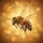 Honey Bee Golden Bokeh Sunlit Pollen - Wildlife Lover Gift Spare Tire Cover - 6