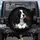 Black White Spaniel Dog Red Feather - Dog Lover Home Decor Gift Spare Tire Cover - 1