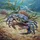 Blue Crab Marine Underwater Scene - Ocean Lover Coastal Decor Gift Spare Tire Cover - 6