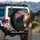 Black Bear American Flag Sunset Mountain - Patriotic Wildlife Lover Gift Spare Tire Cover - 3