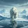 Polar Bear Arctic Ice Landscape - Wildlife Lover Gift Spare Tire Cover - 6