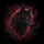 Wolf Head Glowing Red Eyes Dark Fur Red Energy Embers - Wildlife Lover Gift for Wolf Lovers Spare Tire Cover - 6