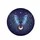 Blue Butterfly Golden Moon Celestial Stars Indigo Night Sky - Mystical Decor Gift Spare Tire Cover - 4