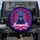 Indigo Blue Cat Lotus Mandala Celestial Paisley Flora - Meditative Yoga Lifestyle Gift Spare Tire Cover - 1