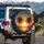 Sunset Palm Tree Tropical Ocean Mountains - Travel Essentials for Beach Lovers Spare Tire Cover - 3