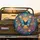 Blue Butterfly Golden Celtic Knot Mandala Flowers - Nature Lover Home Decor Gift Spare Tire Cover - 2