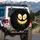 Smiling Fried Eggs Banana Face - Food Lover Everyday Gift Spare Tire Cover - 3