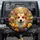Corgi Face Wildflower Garden Cosmos Daisy - Home Decor Gift for Dog Lover Spare Tire Cover - 1
