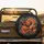 Eastern Dragon Fiery Scales Cloud - Vehicle Decor Gift for Mythology Fans Spare Tire Cover - 2