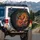 Eastern Dragon Fiery Scales Cloud - Vehicle Decor Gift for Mythology Fans Spare Tire Cover - 3