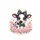 Baby Holstein Calf Bow Roses Pink Hearts - Farmhouse Home Decor Gift for Cow Lover Spare Tire Cover - 4