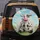Plump Cartoon Cow Milk Beaker Farm Pasture - Farmhouse Decor Cow Lover Gift Spare Tire Cover - 5