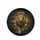 Regal Golden-Bronze Lion with Flowing Mane - Wildlife Lover Gift for Big Cat Lover Spare Tire Cover - 4