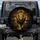 Regal Golden-Bronze Lion with Flowing Mane - Wildlife Lover Gift for Big Cat Lover Spare Tire Cover - 1