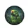 Vibrant Green Parrot Tropical Jungle Foliage - Wildlife Lover Home Decor Gift Spare Tire Cover - 4