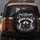 Baby Raccoon Silver Crown Purple Bow Tie YOU Cosmic Star Dust - Wildlife Lover Gift Spare Tire Cover - 5