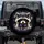 Baby Raccoon Silver Crown Purple Bow Tie YOU Cosmic Star Dust - Wildlife Lover Gift Spare Tire Cover - 1