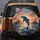 Blue Bottlenose Dolphin Leaping Ocean Waves Tropical Sunset - Wildlife Lover Gift Spare Tire Cover - 5