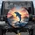 Blue Bottlenose Dolphin Leaping Ocean Waves Tropical Sunset - Wildlife Lover Gift Spare Tire Cover - 1