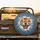 Striped Tiger Head Snarling Fangs - Wildlife Lover Gift for Animal Lovers Spare Tire Cover - 2