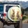 Baby Bunnies Spring Meadow Wildflowers - Nature Lover Gift for Bunny Lovers Spare Tire Cover - 3