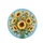 Sky Blue Sunflowers Bouquet - Home Decor Gift for Garden Lover Spare Tire Cover - 4