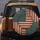 Teal Canton American Flag Aged Cream Stars - Independence Day Gift for Veterans Spare Tire Cover - 5