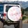 Ethereal Light Pink Cherry Blossom Branch Spring Home Decor Gift Spare Tire Cover - 3
