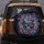 Glowing Blue Skull Purplish Pink Octopus Tentacles Swirling Deep Sea Current - Decor Gift Spare Tire Cover - 5