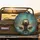 Smiling Sloth Water Rustic Patinated Teal Copper - Wildlife Lover Home Decor Gift Spare Tire Cover - 2