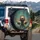 Smiling Sloth Water Rustic Patinated Teal Copper - Wildlife Lover Home Decor Gift Spare Tire Cover - 3