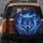 Snarling Wolf Blue Flame Electric Fire Tendrils Cosmic - Wildlife Outdoor Adventure Gift Spare Tire Cover - 5