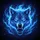 Snarling Wolf Blue Flame Electric Fire Tendrils Cosmic - Wildlife Outdoor Adventure Gift Spare Tire Cover - 6