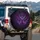 Luminous Bioluminescent Intertwined Organic Structure - Nature Home Decor Gift Spare Tire Cover - 3