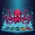 Magenta Octopus Glowing Eyes Compact Vehicles Blue Water Abyss - Underwater Adventure Gift Spare Tire Cover - 6