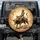 Dust Clouds Western Frontier Cowboy Bucking Bull Rodeo Fan Gift Spare Tire Cover - 1