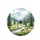 Chamois-like Grazing Animals Alpine River Green Valley - Outdoor Adventure Gift Spare Tire Cover - 4