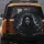 Sorrowful Aged Face Charcoal Drapery - Gothic Decor Gift Spare Tire Cover - 5