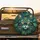 Cat Face Golden Eyes Tropical Jungle Leaves - Wildlife Lover Gift Spare Tire Cover - 2