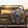 Yin Yang Iridescent Eye Metallic Gold Blue - Vehicle Decor Gift for Driver Spare Tire Cover - 2