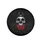 Gothic Skull Thorny Crown Red Rose - Dark Fantasy Home Decor Gift Spare Tire Cover - 4