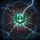 Emerald Green Spider Lightning Cracked Earth - Dark Fantasy Lover Gift Spare Tire Cover - 6